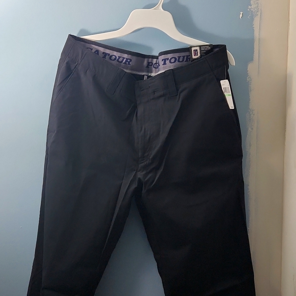 PGA Tour Black Golf Pants